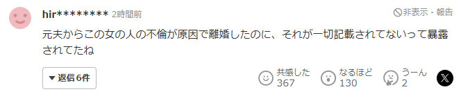 田口あわ　離婚理由