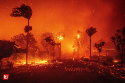 ロサンゼルス　山火事　原因