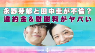 田中圭　永野芽郁　違約金　慰謝料