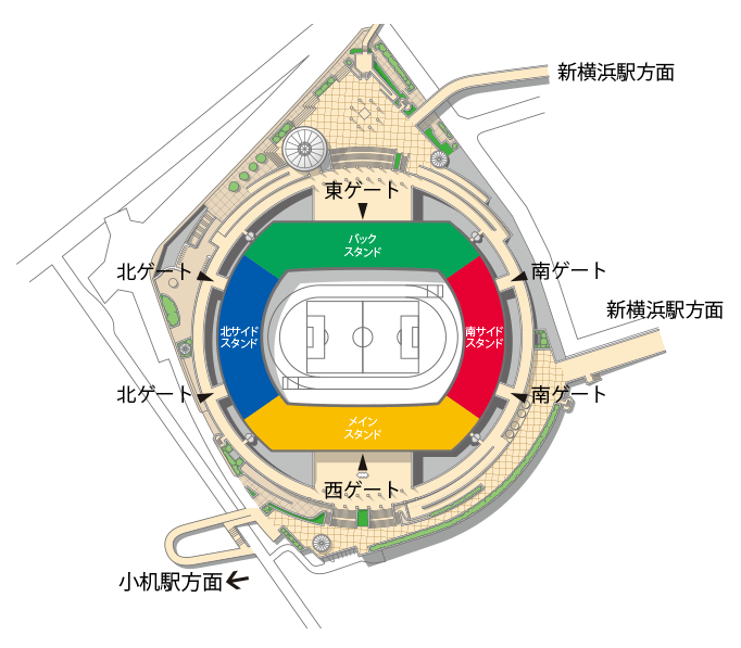 日産スタジアム 座席