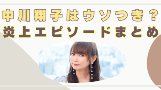 中川翔子　嘘つき　虚言癖　嫌われる理由