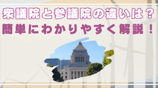 衆議院　参議院　違い　わかりやすく　簡単に　子供向け