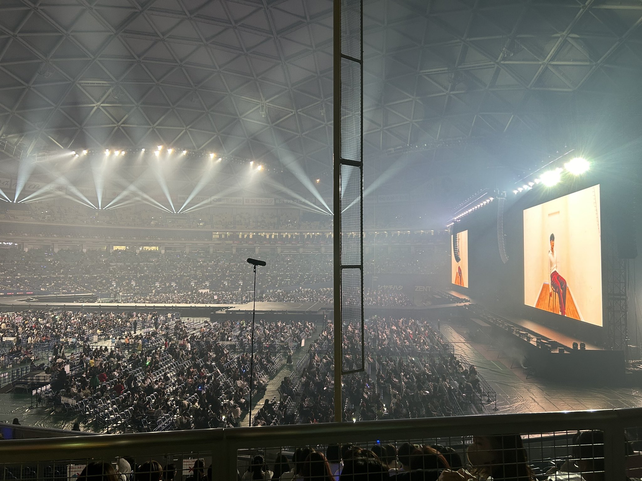 TWICE　バンテリンドーム　ライブ　座席　見え方
