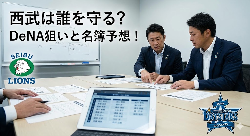 西武の誰が外れる？プロテクトリスト予想とDeNAターゲット選手を徹底分析