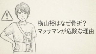 横山裕が骨折したゲームは何？ドッキリGPマッサマンの危険すぎる実態とは　原因　