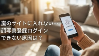 嵐ラストツアー顔写真登録サイトにログインできない原因は？対処法も解説