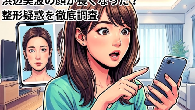 浜辺美波の顔が変わった！長くなった理由と整形疑惑を調査