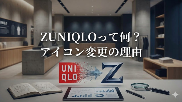 UNIQLOラインのZUNIQLOって何？アイコン変更の理由