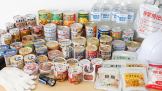 缶詰備蓄のイメージ