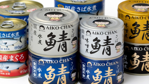 あいこちゃん、サバ缶
